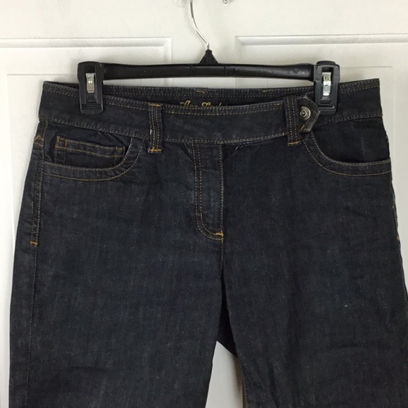 Ann Taylor Modern Fit Mid-Rise Cropped Jeans - Picture 2 of 6